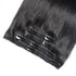 10 Stück 120 g Clip-In-Extensions für glattes Haar